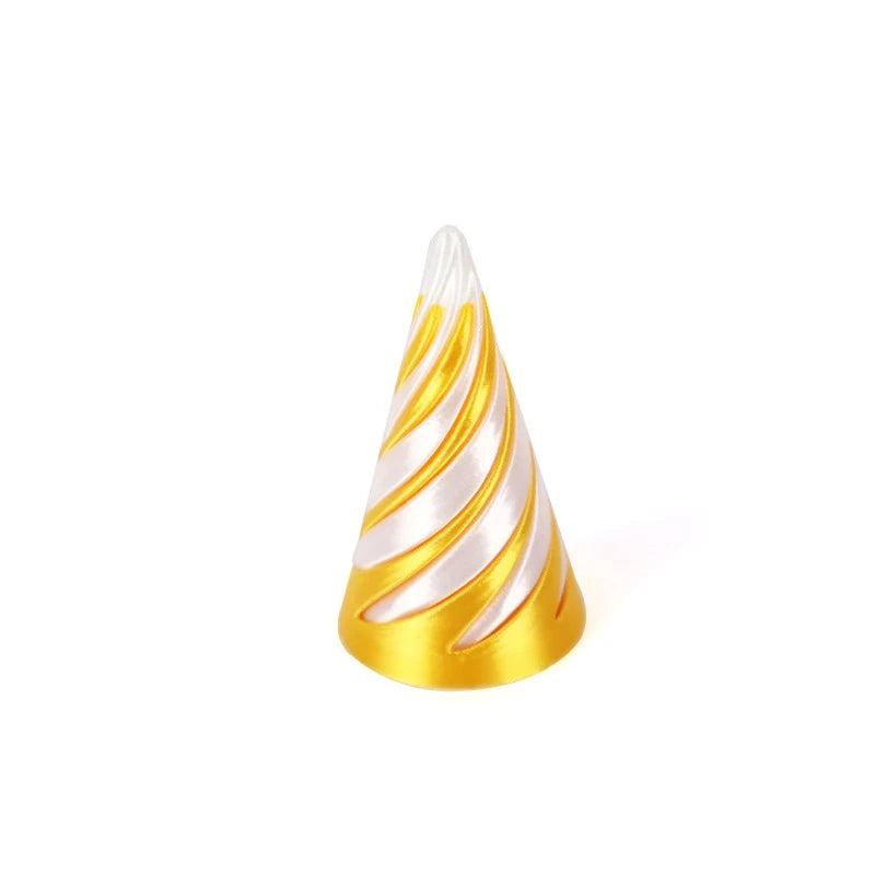 3D Printed Spiral Cone Fidget Toy