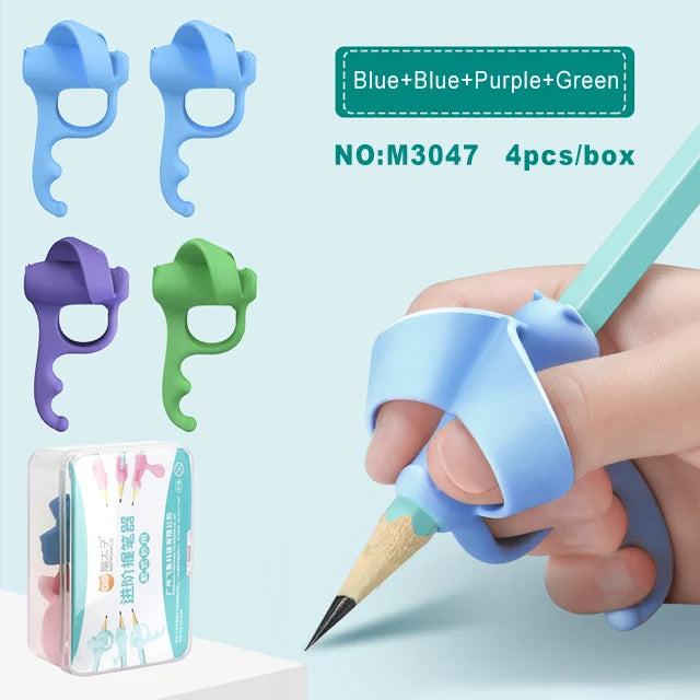 Writing Grip Posture Correction – Ergonomic Pencil Holder for Motor Control & Handwriting Confidence