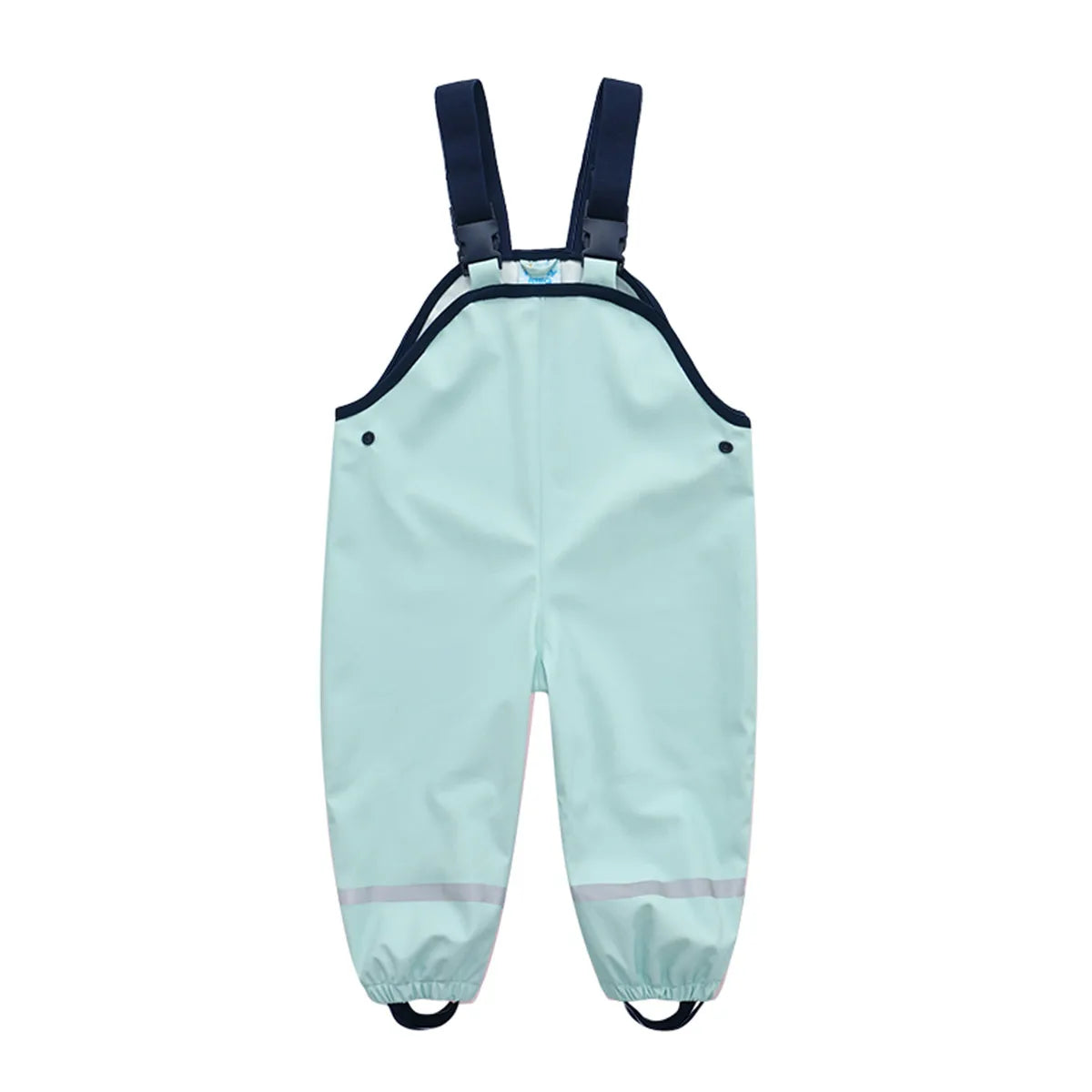 PU Waterproof Rain Suspenders Pants – Sensory-Safe Outdoor Protection for Children