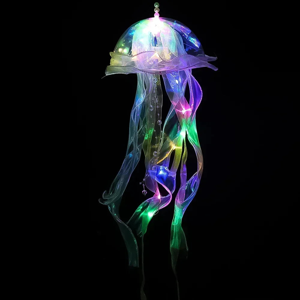 Jellyfish Wall Hanging Decoration Lamps – Calming Sensory Lighting for Neurodivergent-Friendly Spaces