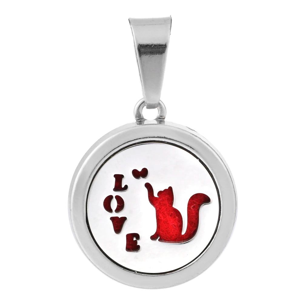 Aromatherapy Pendant – Essential Oil Necklace for Sensory Regulation & Focus