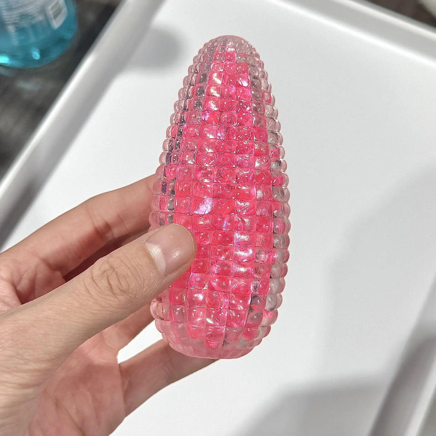 Crystal Corn Squishie – Soft Sensory Fidget for Stress Relief & Emotional Regulation