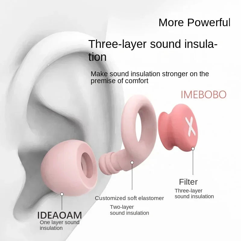 Reusable Sensory Ear Plugs – Noise-Softening Support for Focus & Regulation