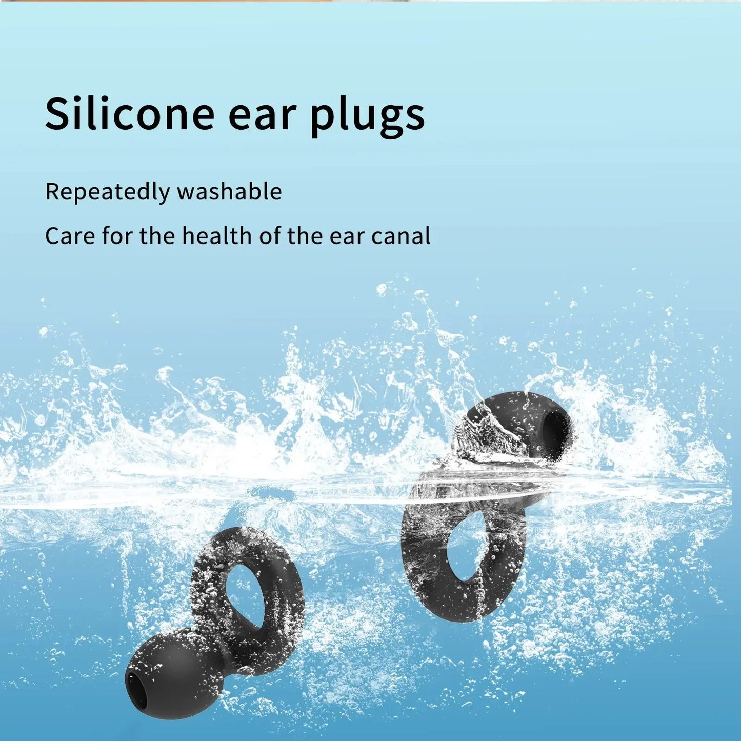 HUAK Silicone Ear Plugs High-Fidelity Noise Reduction for Neurodivergent Teens & Adults