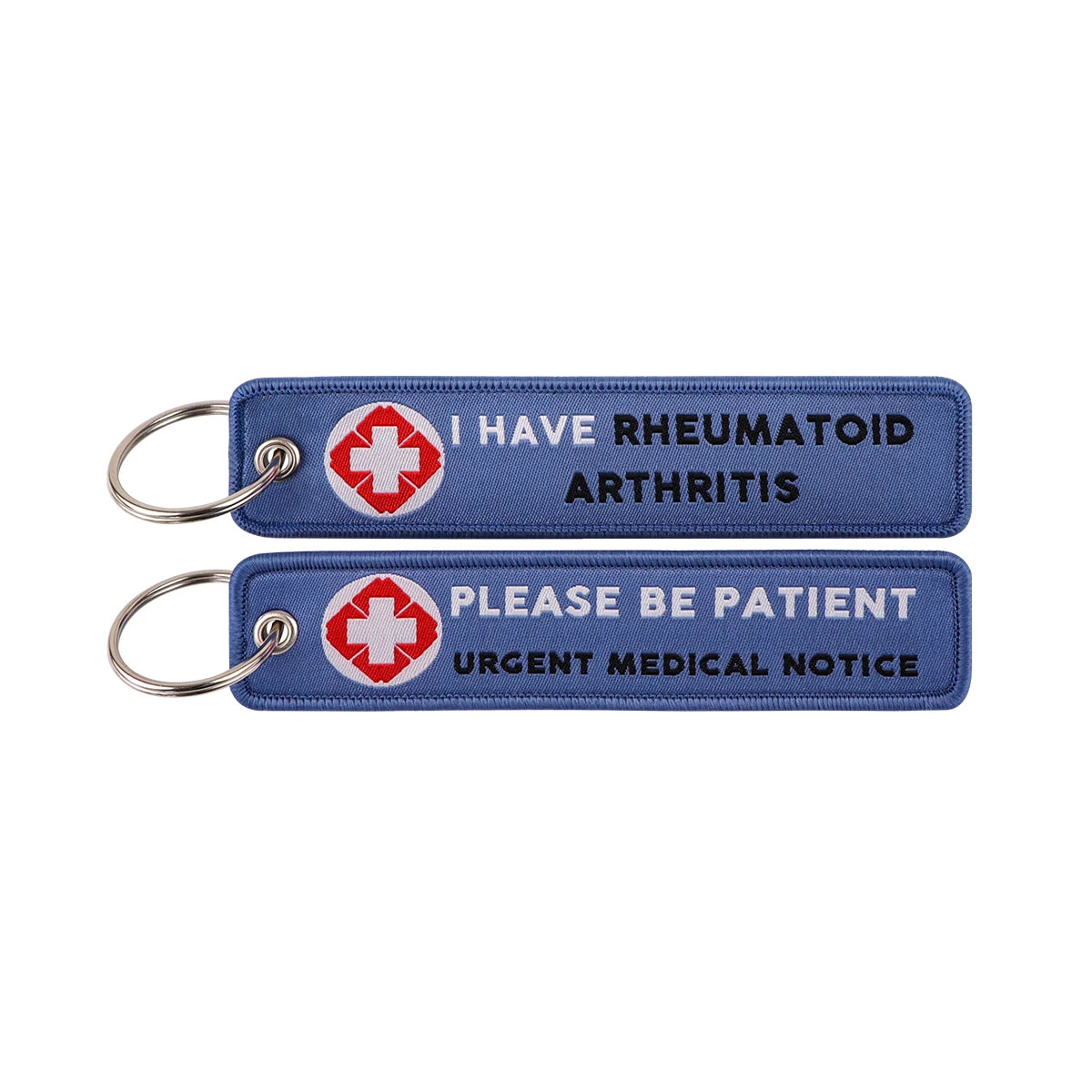 I HAVE AUTISM Embroidered Key Fob – Visibility Tool for Advocacy, Awareness & Safety