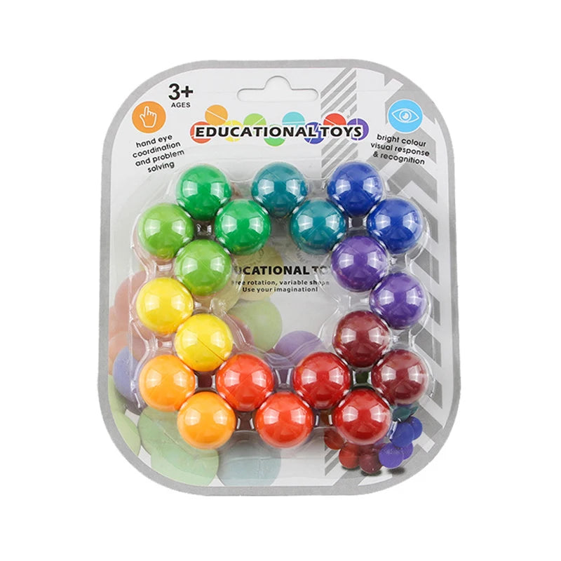 Infinity Rainbow Ball Sensory Fidget Toy