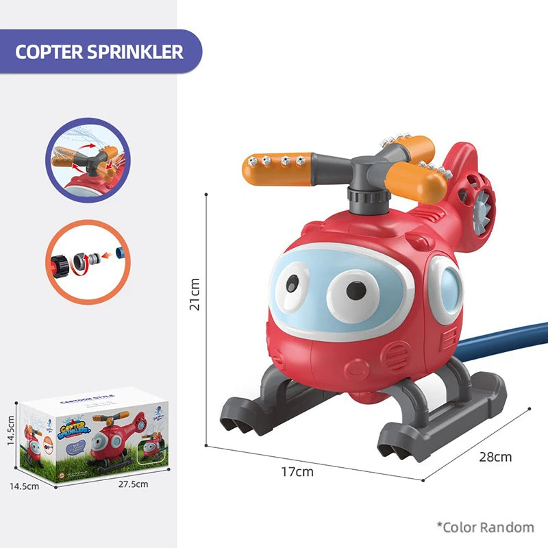 Water Spray Sprinkler Toy – Outdoor Motion-Activated Fun for Kids Ages 3+