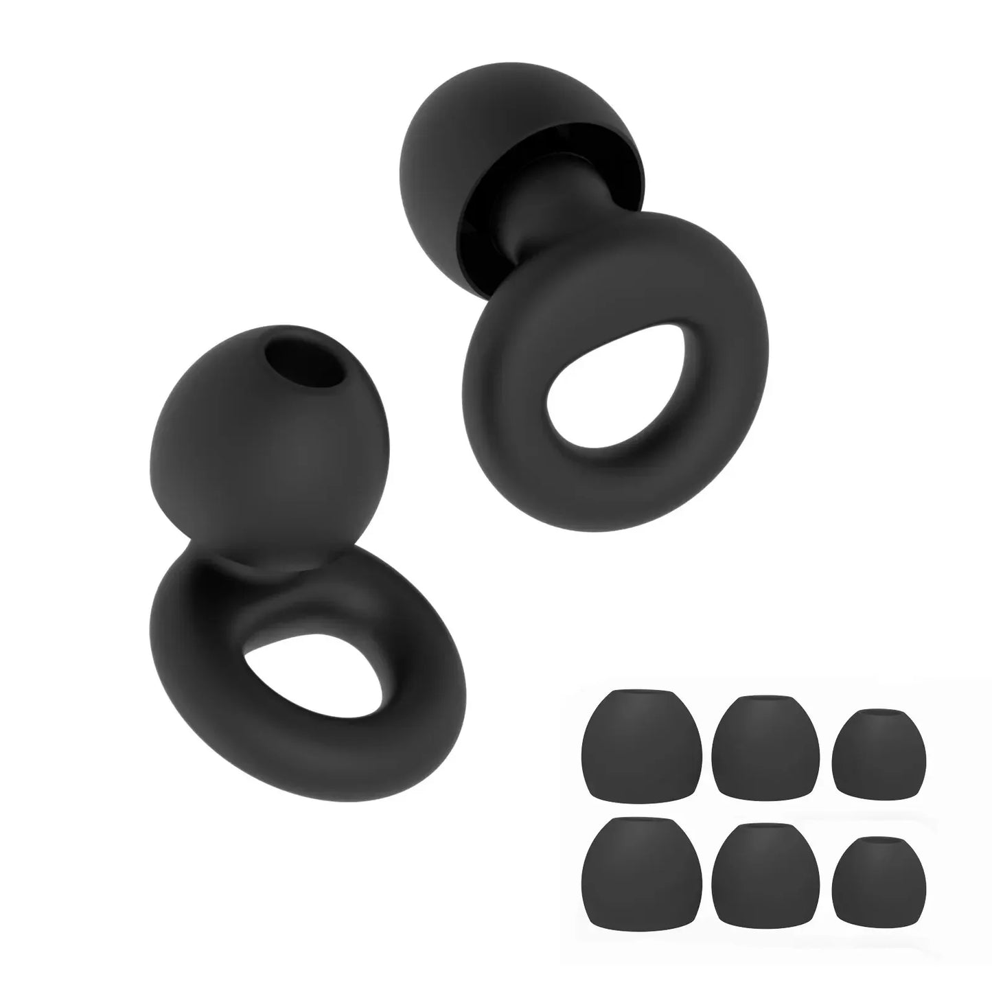 HUAK Silicone Ear Plugs High-Fidelity Noise Reduction for Neurodivergent Teens & Adults