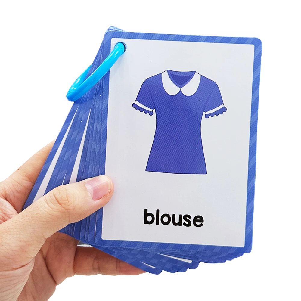 Clothes Flash Cards