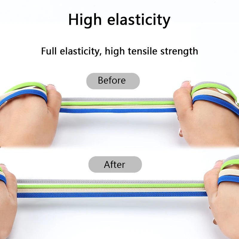 4Pcs No Tie Shoelaces – Effortless, Sensory-Friendly Footwear for All Ages