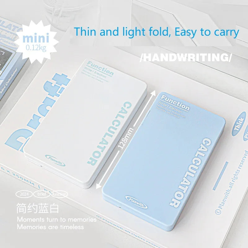 2-in-1 Handwriting Foldable Calculator – Visual Learning Tool for Dyscalculia & Organised Thinking