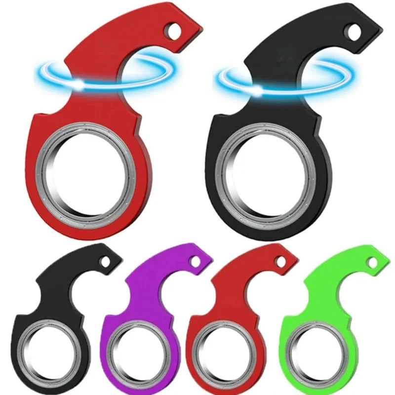 Keychain Fidget Spinner – Portable Sensory Relief for Focus & Emotional Regulation