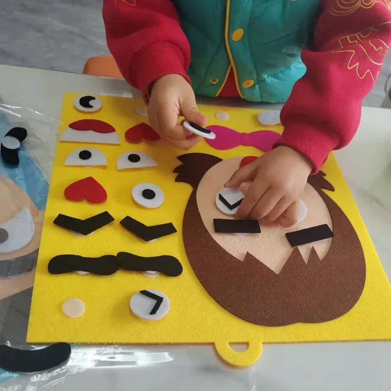 Felt Emotion Change Creative Facial Set