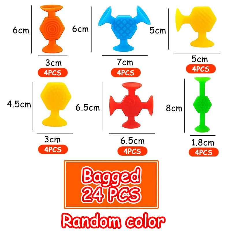 Sensory Sucker Soft Building Blocks