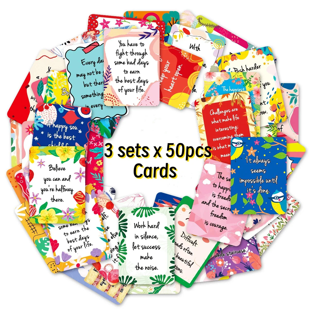 Uplifting Positive Affirmation Cards – Motivational Desk & Self-Care Toolkit