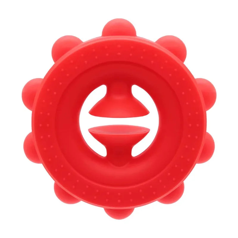 Silicone Grips Strength Decompression Circle – Grip Trainer & Fidget Ring with Soothing Poppers