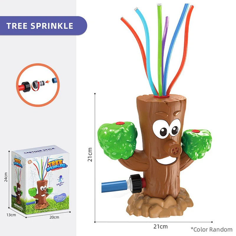 Water Spray Sprinkler Toy – Outdoor Motion-Activated Fun for Kids Ages 3+