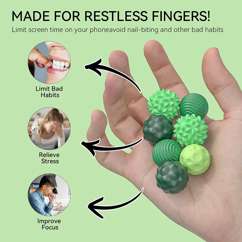 Sensory Magnetic Balls | Tactile Play for Neurodivergent-Friendly Focus & Exploration