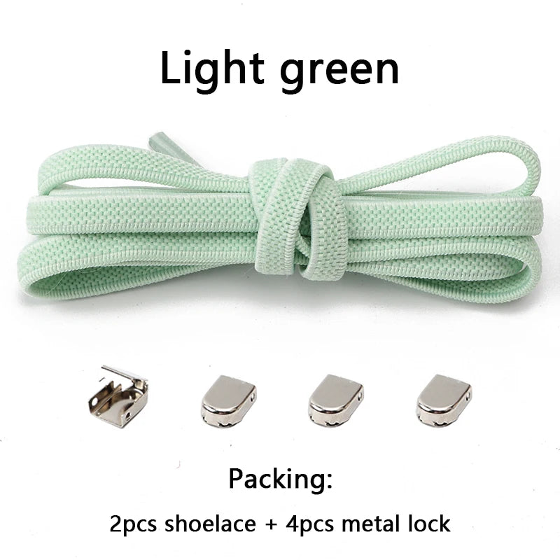 4Pcs No Tie Shoelaces – Effortless, Sensory-Friendly Footwear for All Ages