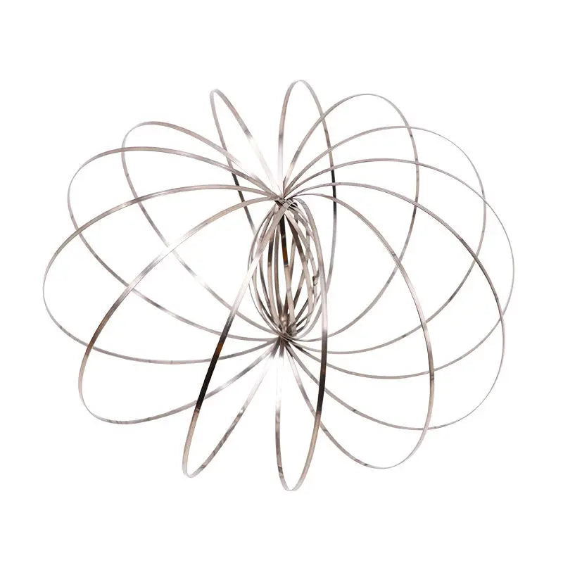 Intelligent Toroflux Inductive Flow Ring – Kinetic Desk Toy for Tactile Focus & Visual Flow