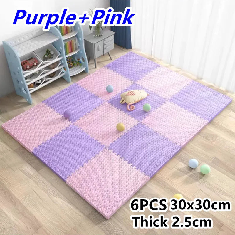 6PCS Playroom Mat