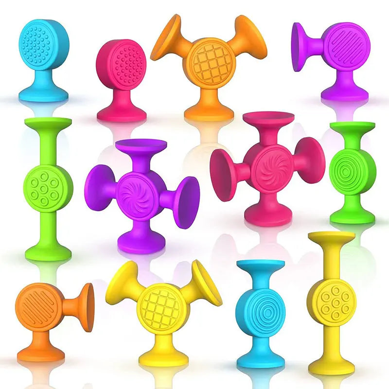 Sensory Sucker Soft Building Blocks