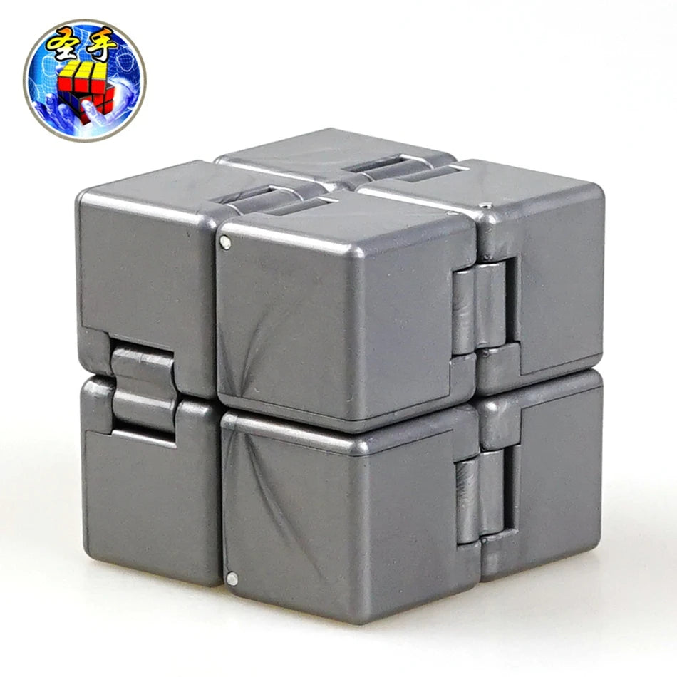 Infinity Magic Cube – Folding Fidget Puzzle for Repetitive Focus & Tactile Engagement