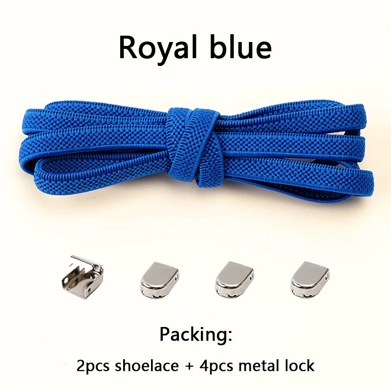 4Pcs No Tie Shoelaces – Effortless, Sensory-Friendly Footwear for All Ages