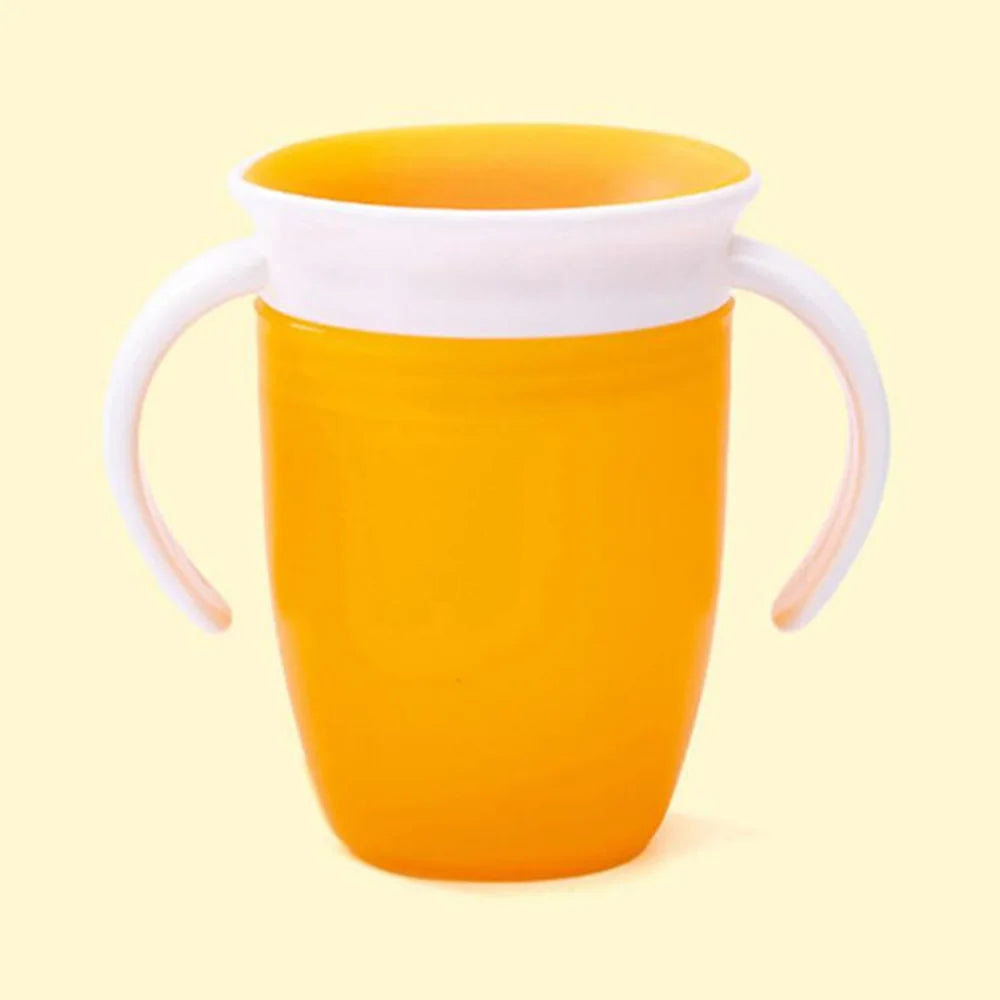 360 Degrees Drinking Cup – Soft Silicone Sipper for Mess-Free & Independent Hydration
