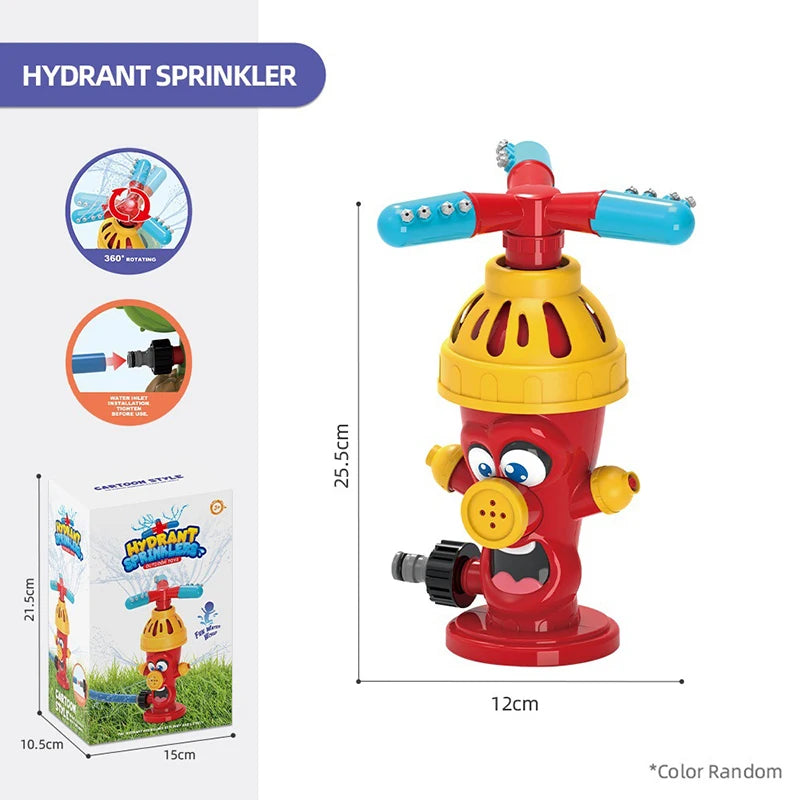 Water Spray Sprinkler Toy – Outdoor Motion-Activated Fun for Kids Ages 3+