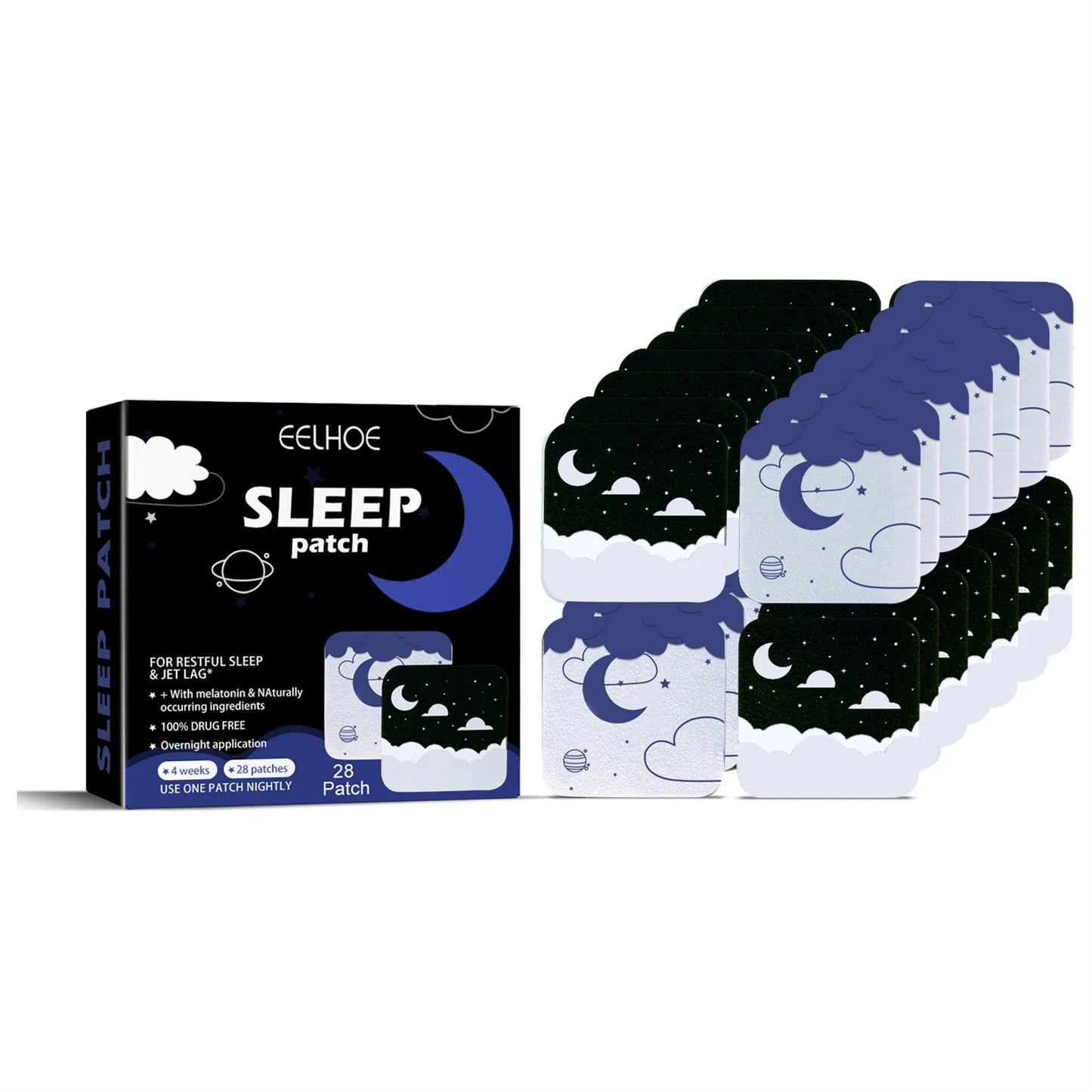 Herbal Sleep Stickers – Natural Aromatherapy Patches for Restful Sleep & Stress Relief