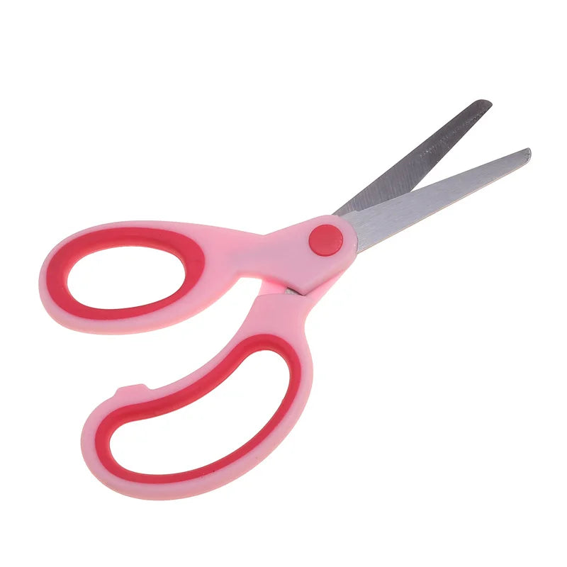 Left-handed Children’s Scissors Safe Sleeved Cutting Tool for Neurodivergent-Friendly Crafting