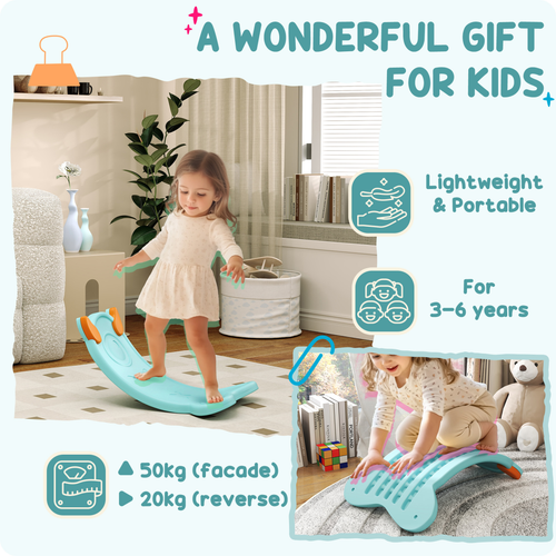 AIYAPLAY Balance Board – Sensory-Safe Movement for Neurodivergent Kids Aged 3+