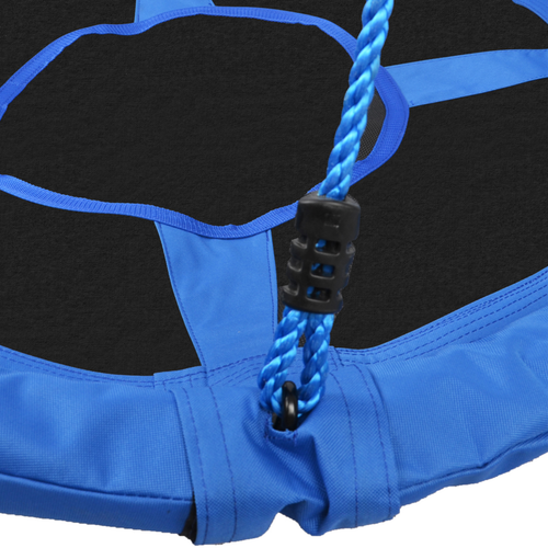Round Saucer Swing – 100cm Nest-Style Hanging Seat with Adjustable Ropes