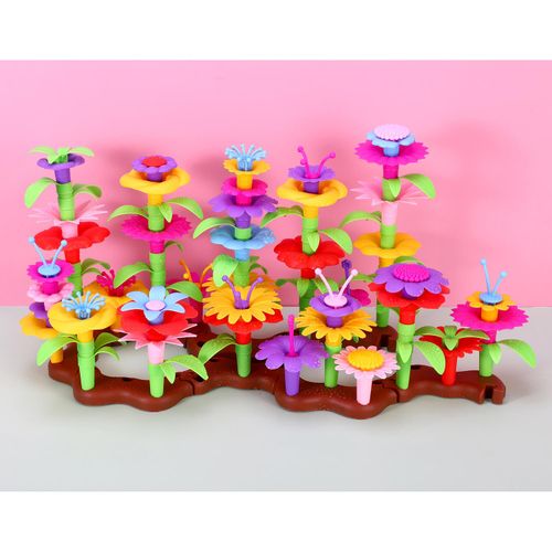 SOKA Flower Garden Building Set – 108-Piece Creative Stacking Toy