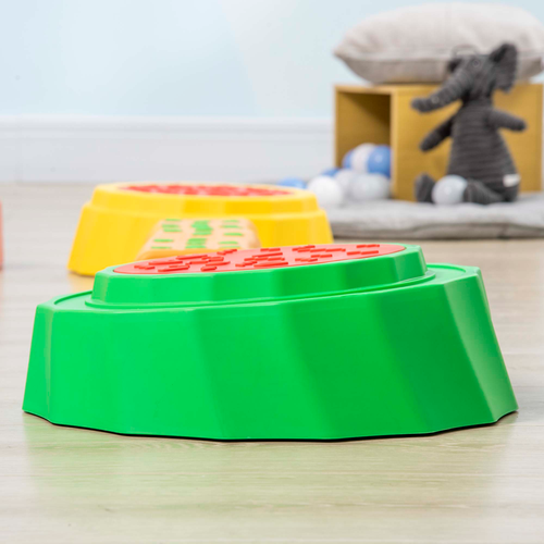 Outsunny 8-Piece Kids Stepping Stones – Balance & Movement Training with Non-Slip Safety