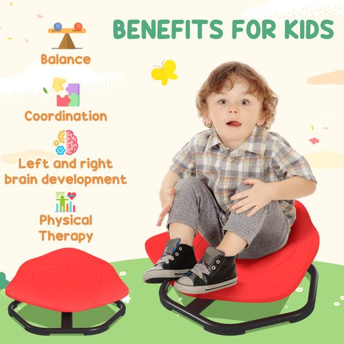 AIYAPLAY Spinning Chair – Sit & Spin Balance Tool for Neurodivergent Kids (Ages 3–6)