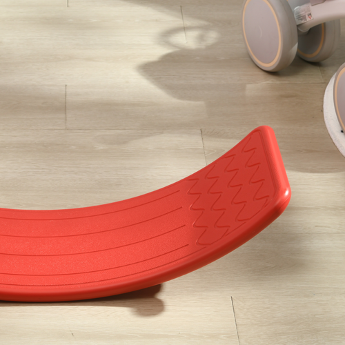 Close-up of dual-surface balance board supporting dyspraxia-friendly coordination activities.