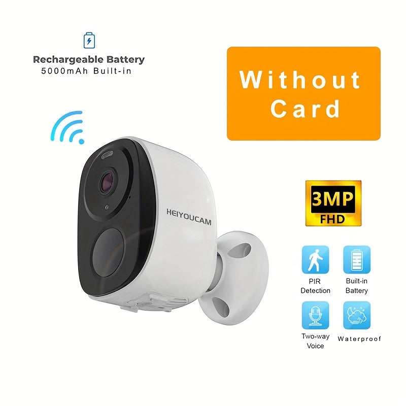 HEIYOUCAM  Wireless Battery Security Camera,