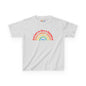 Girls Rainbow Empowerment Tee – Shine & Be Seen