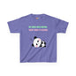 Panda Sleepy Time Kids Tee – Routine-Loving Edition