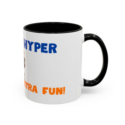 Colourful Ceramic Cup Celebrating Neurodivergent Energy