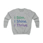 Empowering Kids Sweatshirt – Colourful Cotton Jumper Celebrating Neurodivergent Expression