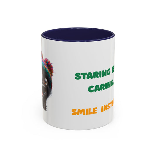 Smile Instead Mug – Colourful Ceramic Cup for Kindness & Neurodivergent Awareness