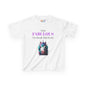 Girls Unicorn Ear Defender Tee – Colourful Cotton T-Shirt for Neurodivergent Joy