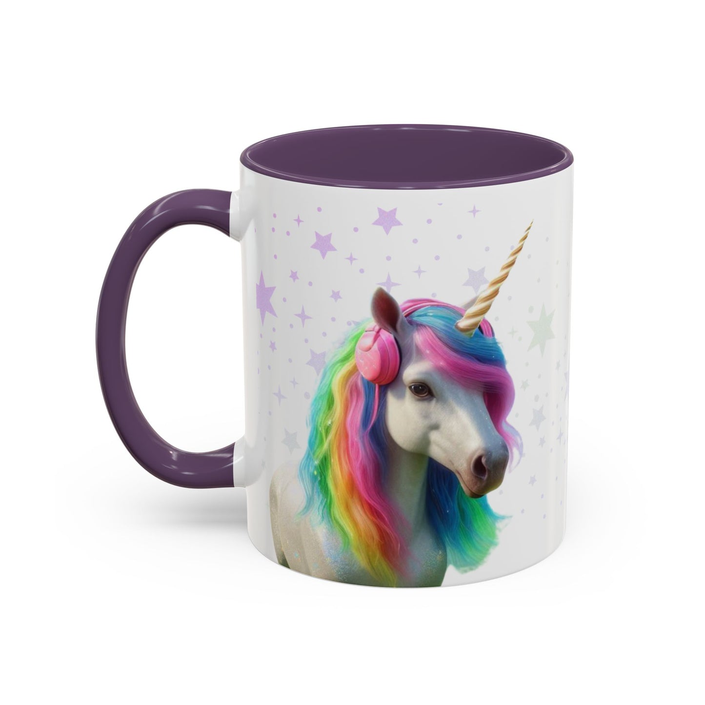 Unicorn Ear Defender Mug – Colourful Ceramic Cup for Sensory-Friendly Sparkle