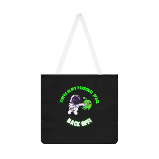 Personal Space Shoulder Tote Bag - Back Off!