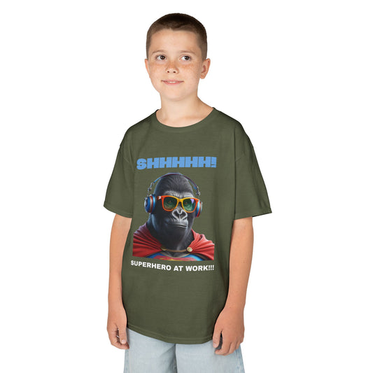 Boys Cotton Tee – Superhero Energy Edition
