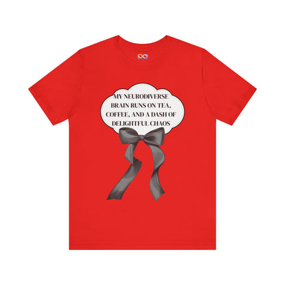 My Neurodiverse Brain Tee – Graphic Cotton Shirt for Creative Expression
