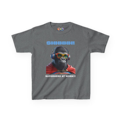 Boys Cotton Tee – Superhero Energy Edition